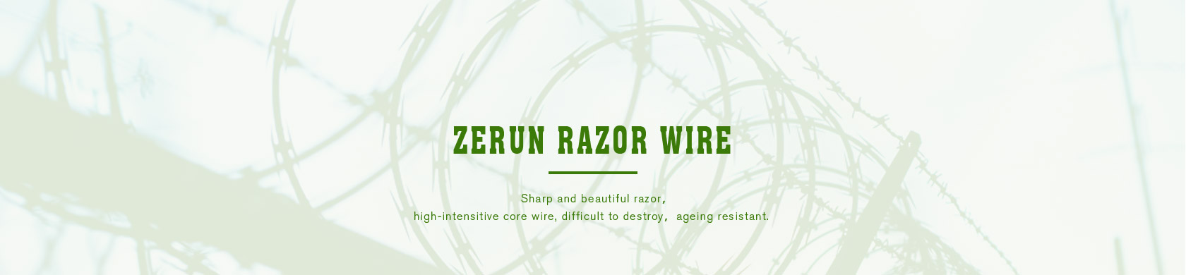 Zerun Razor Wire