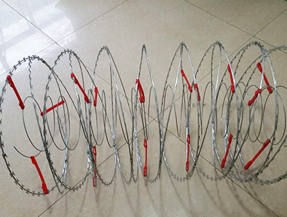 Electrified Concertina Razor Wire