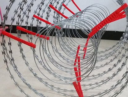 Electrified Concertina Razor Wire