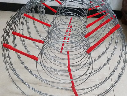 Electrified Concertina Razor Wire